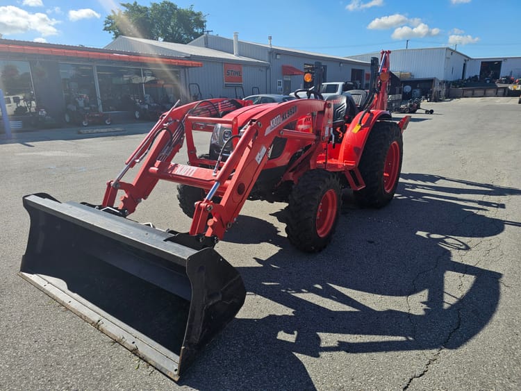 USED 2022 KIOTI BK5510MD WITH BACKHOE